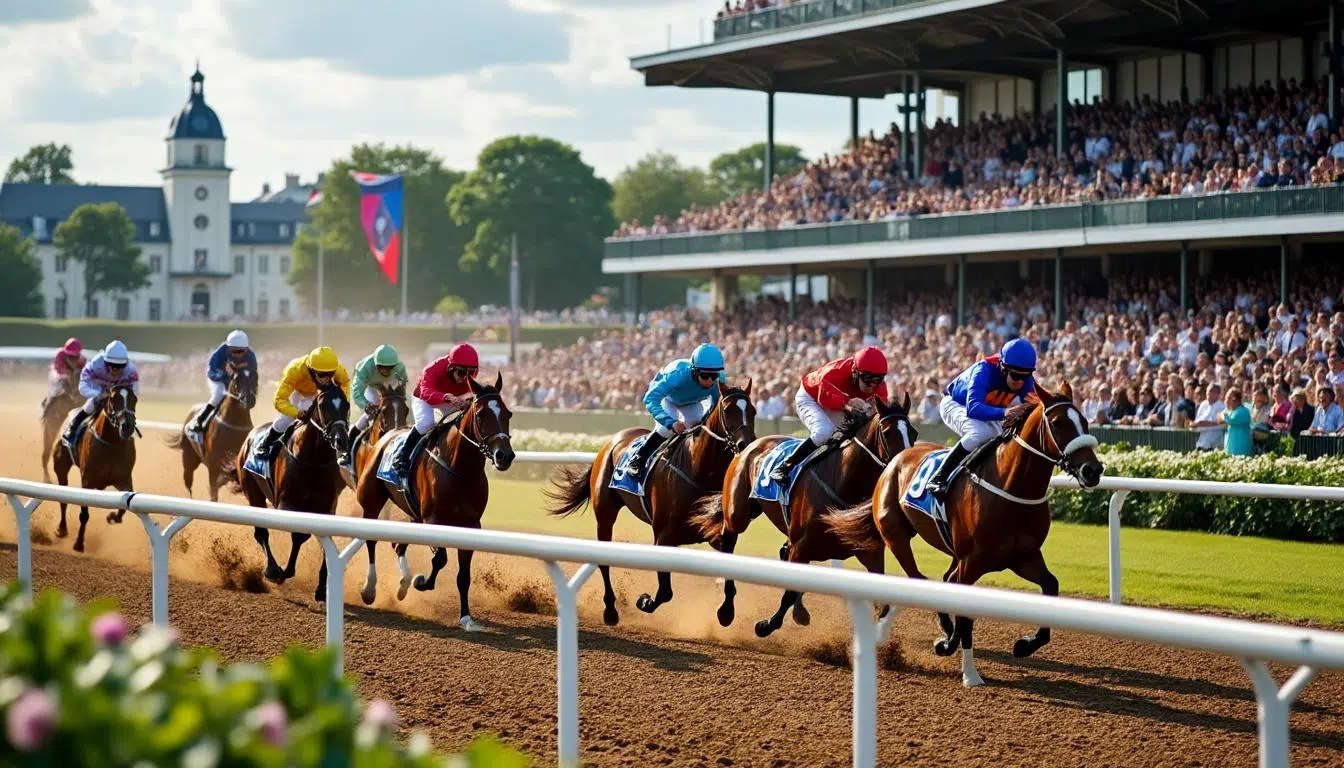 plongez dans l'univers captivant du grand steeple-chase de paris et découvrez tous les secrets de cette célèbre course d'obstacles, son histoire, ses champions et ses moments inoubliables.