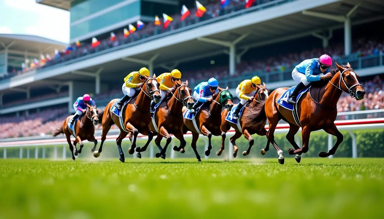 découvrez les résultats du tiercé du jour et le nom des chevaux gagnants. suivez qui a triomphé sur l’hippodrome et ne manquez aucune information sur les courses du jour.