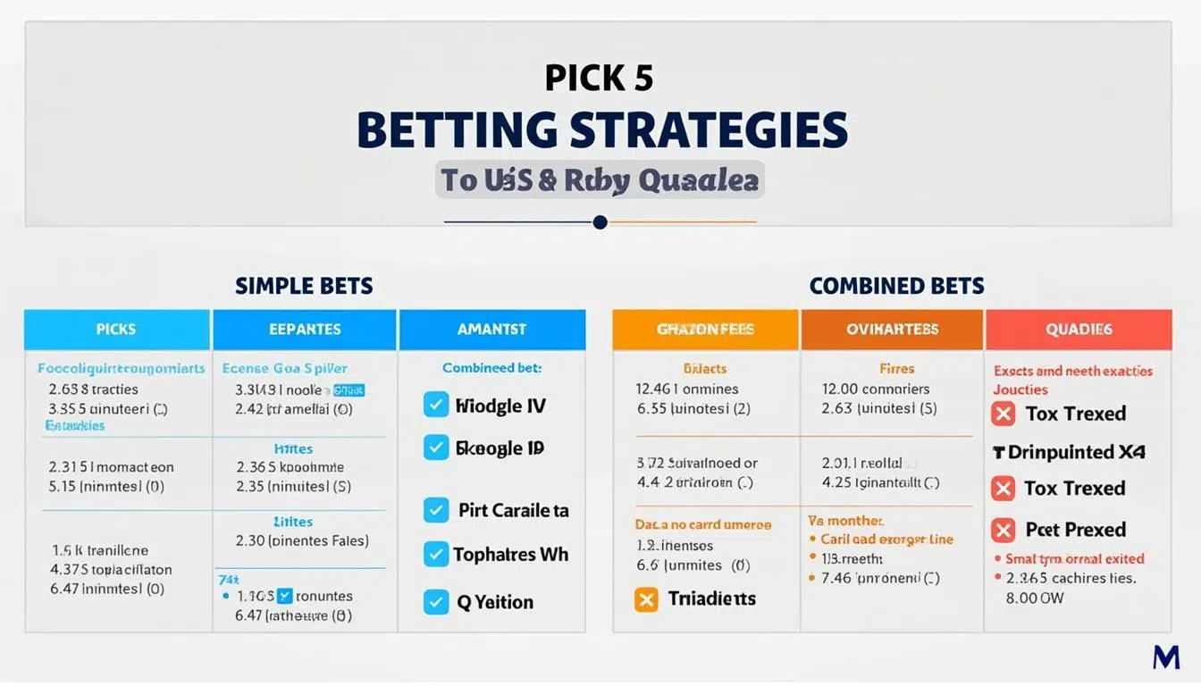 découvrez les meilleures stratégies pour réussir un pari pick 5 avec seulement cinq chevaux. maximisez vos chances de gains grâce à des astuces efficaces et adaptées à tous les parieurs.